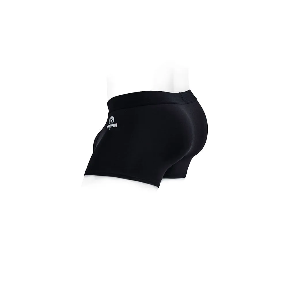 SpareParts Pete Trunks Nylon Packing Underwear Black Size XL