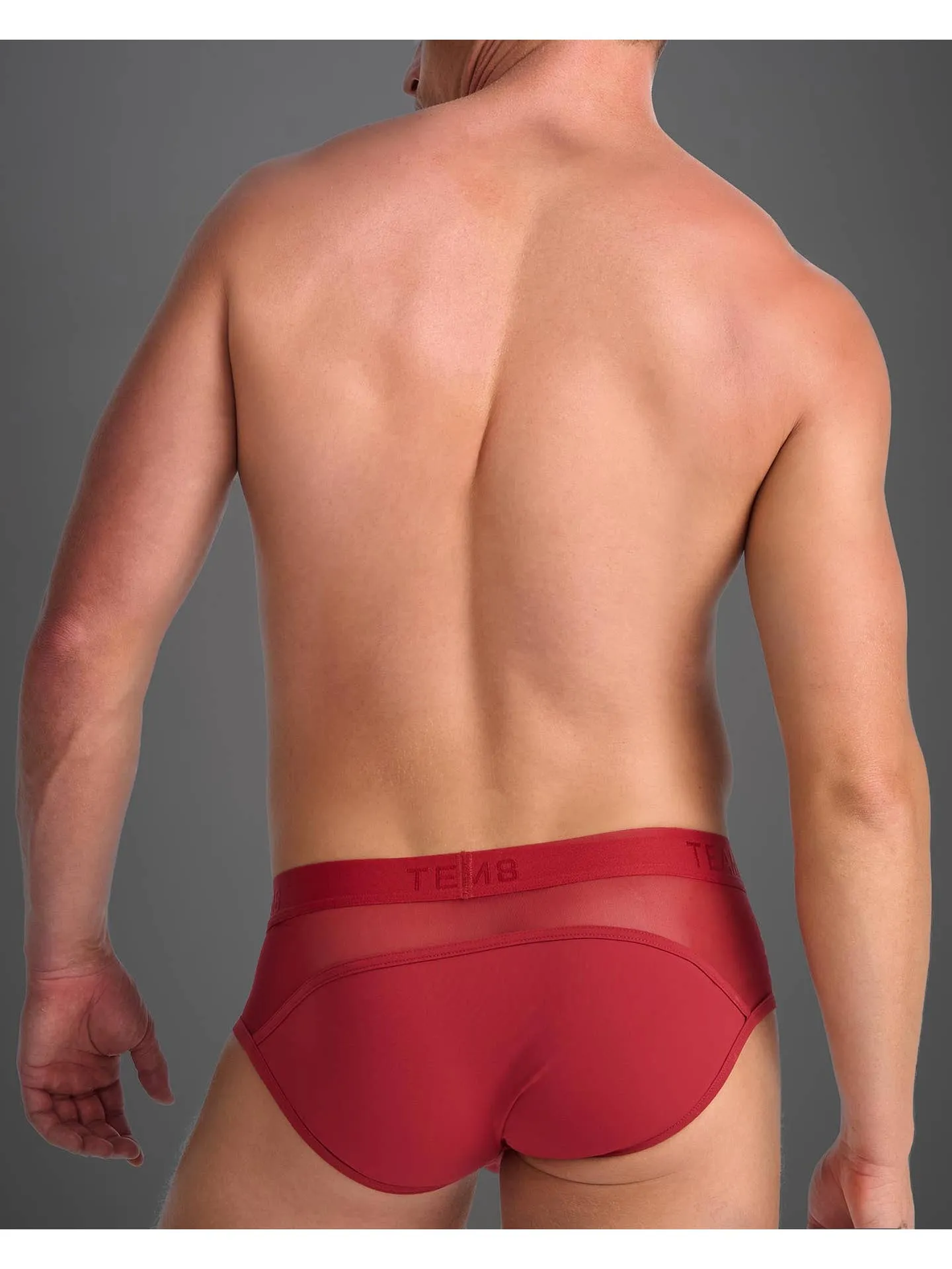 TEAMM8 Score Sheer Brief - Jester Red