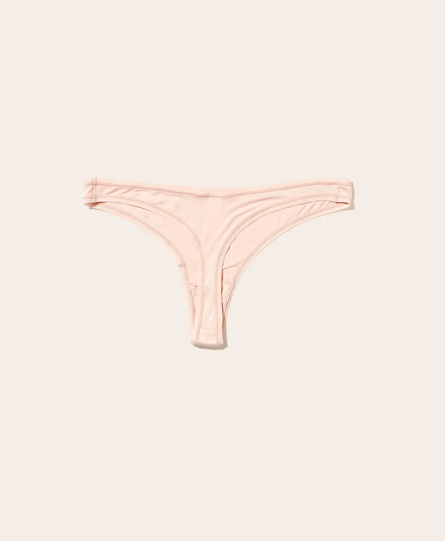 The Thong Panty - Rayon - Blush