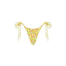 Thong Tie Side Bikini Bottom - Coco Mango