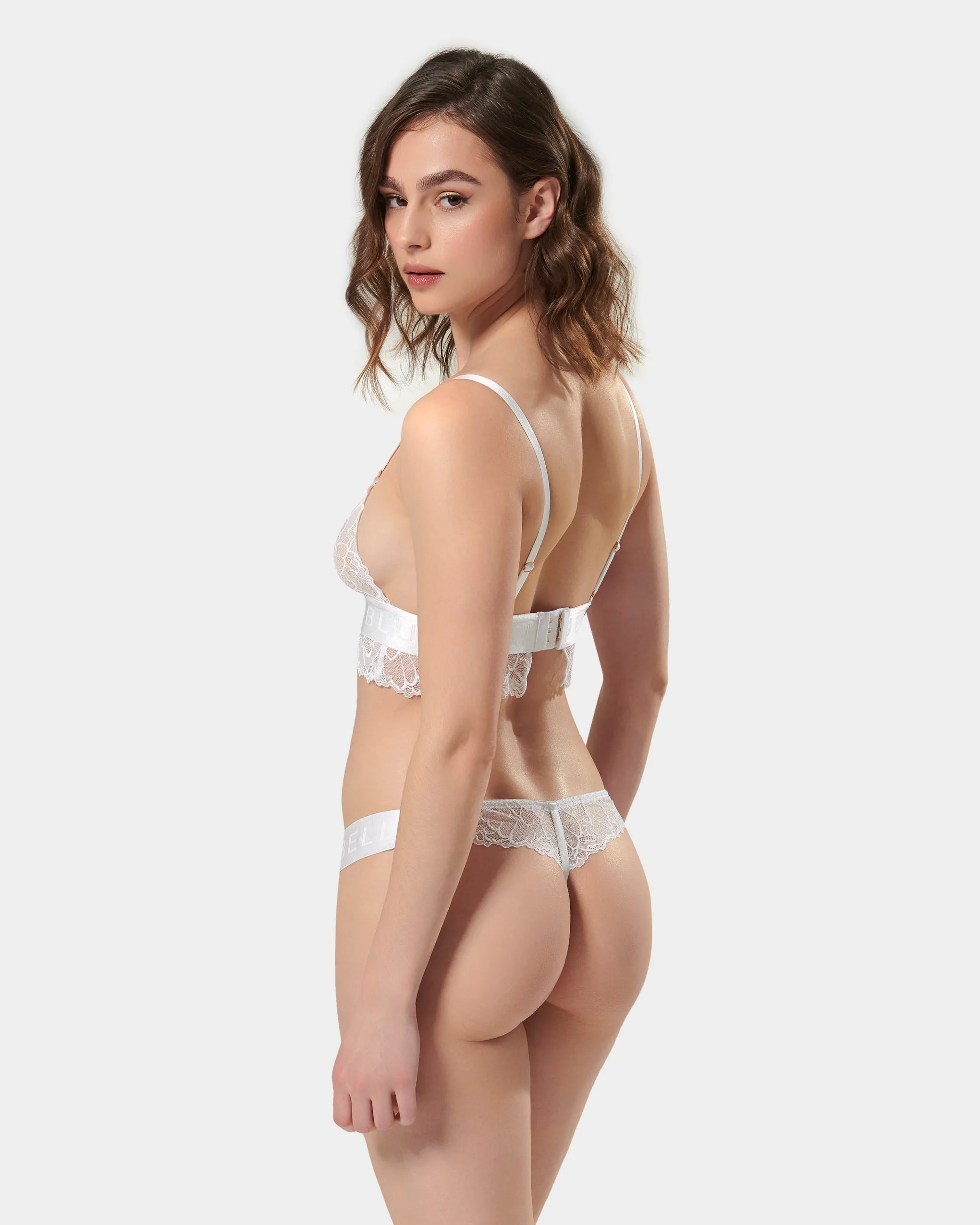 Tori Soft Bralette White