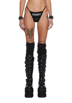 Wicked Allure Pierced Panty
