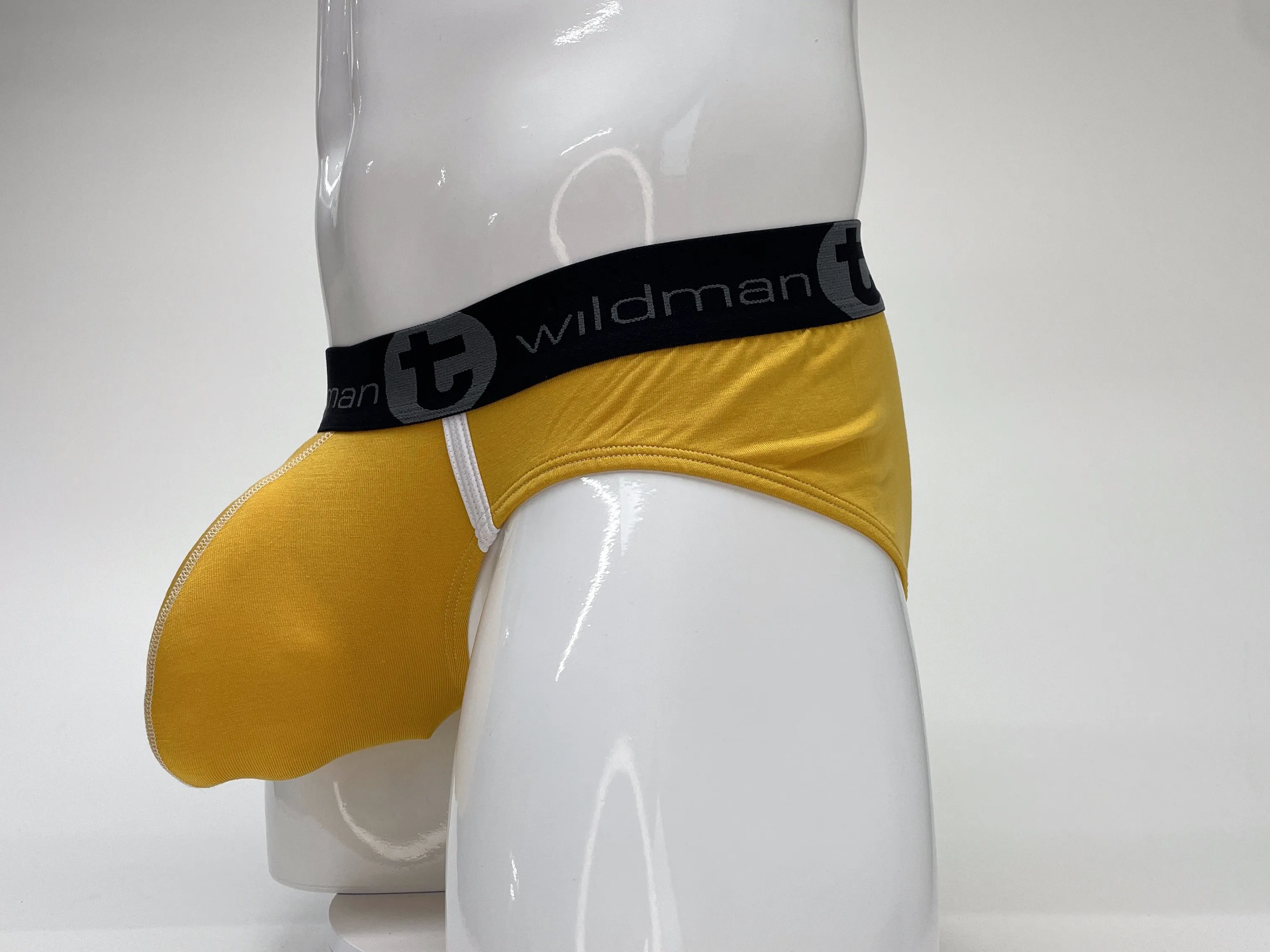 WildmanT Modal Big Boy Pouch Brief Gold