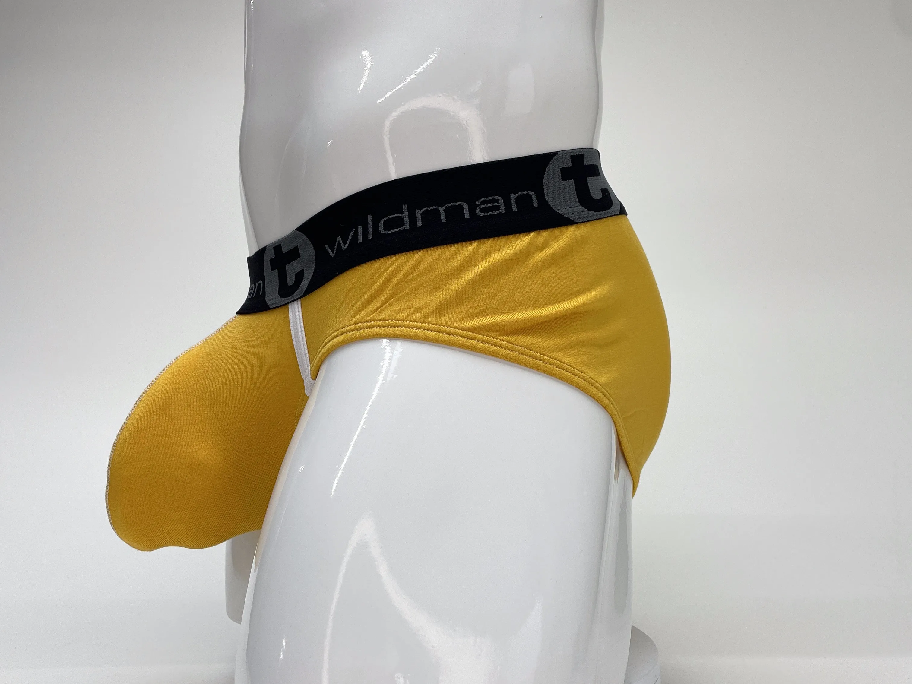 WildmanT Modal Big Boy Pouch Brief Gold