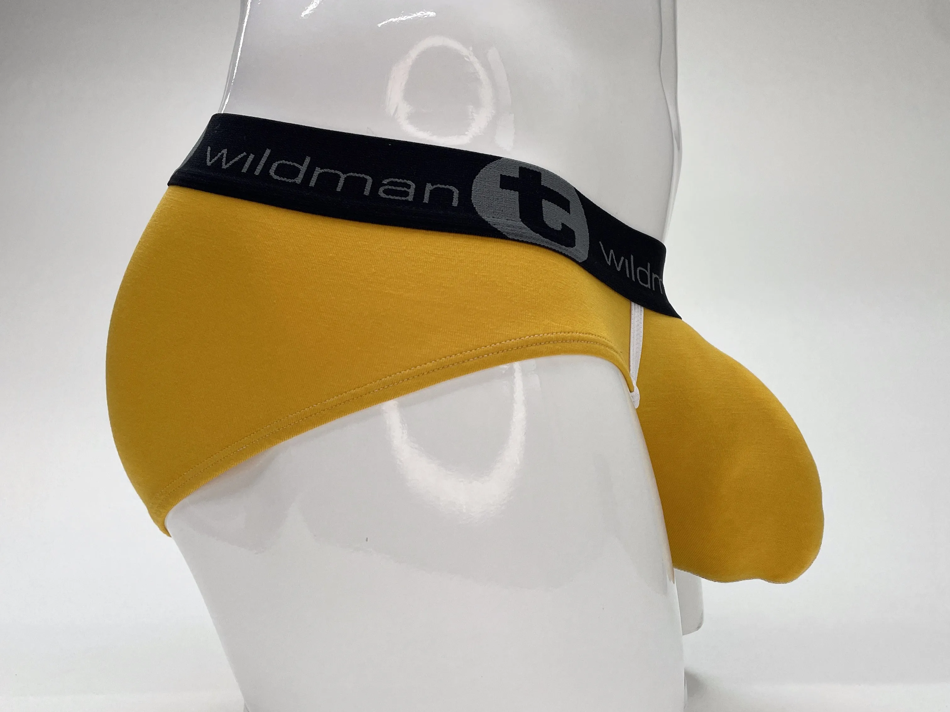WildmanT Modal Big Boy Pouch Brief Gold