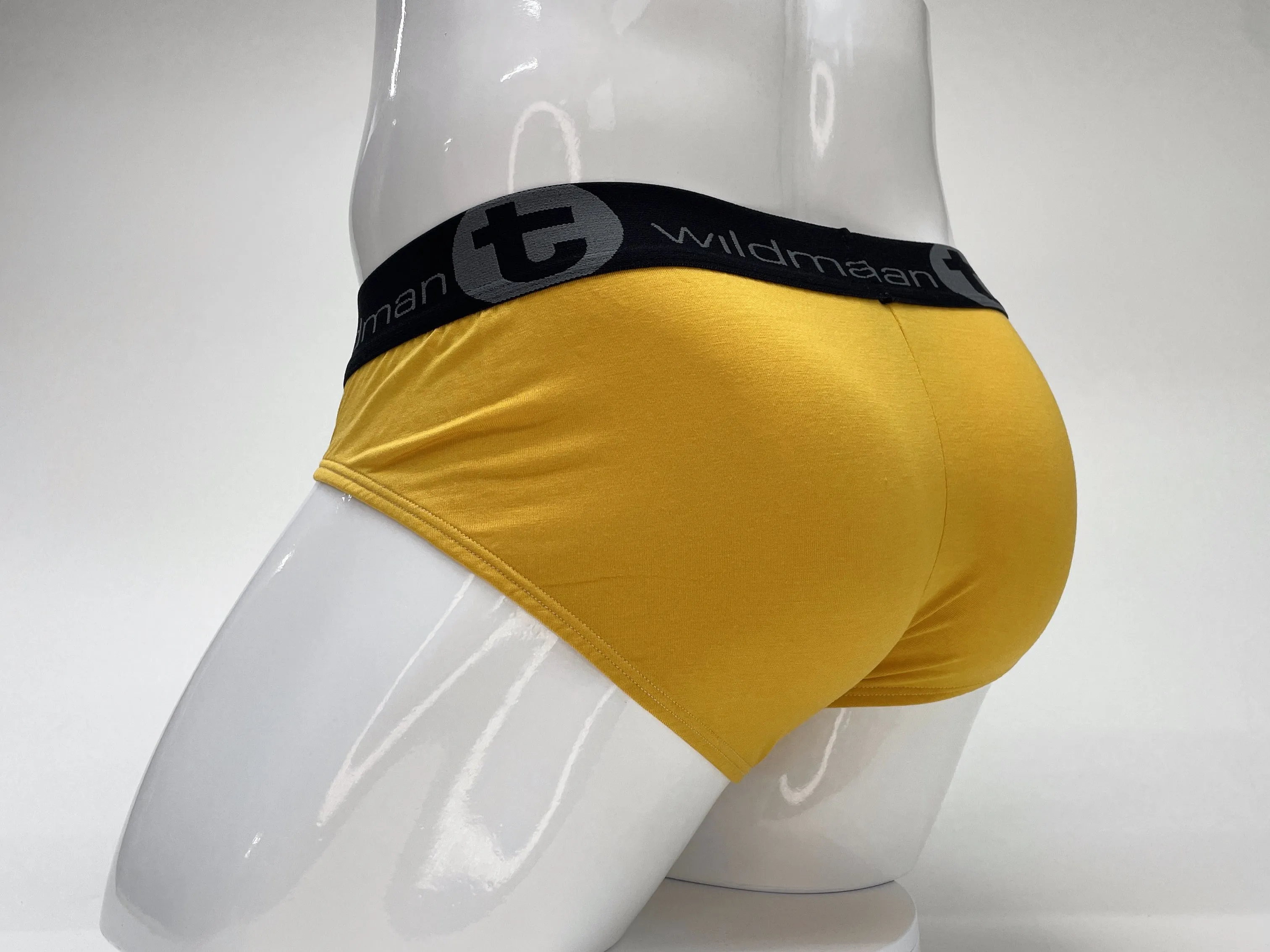 WildmanT Modal Big Boy Pouch Brief Gold