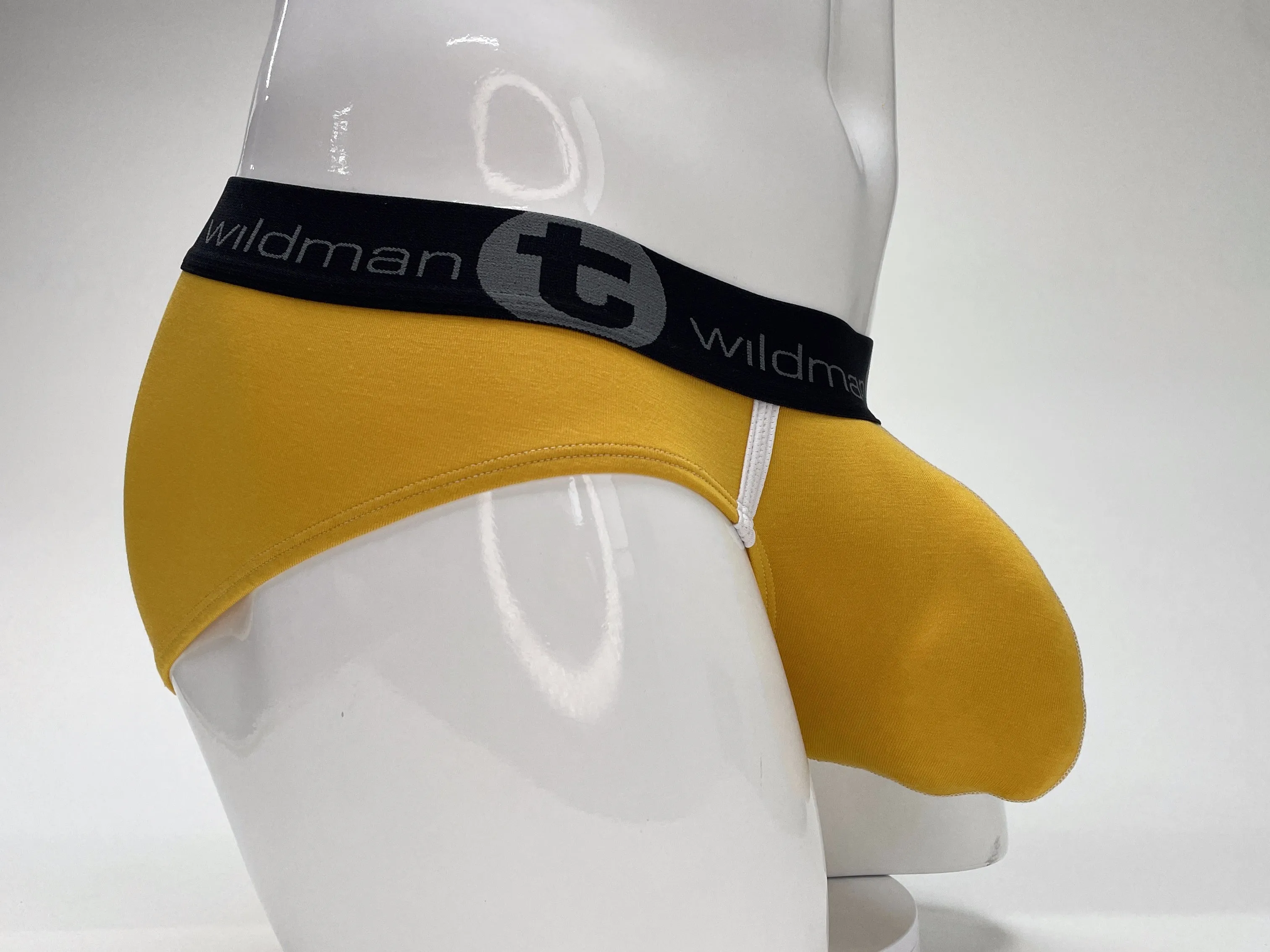 WildmanT Modal Big Boy Pouch Brief Gold