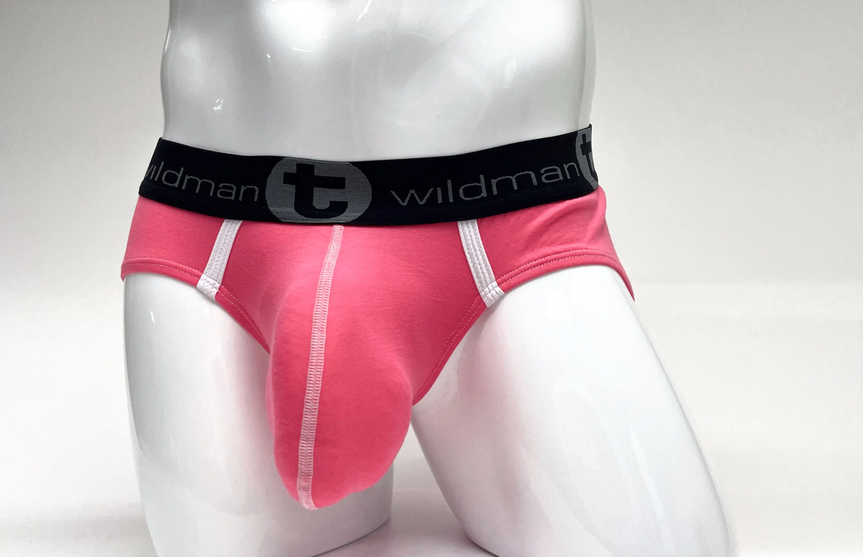 WildmanT Modal Big Boy Pouch Brief Pink