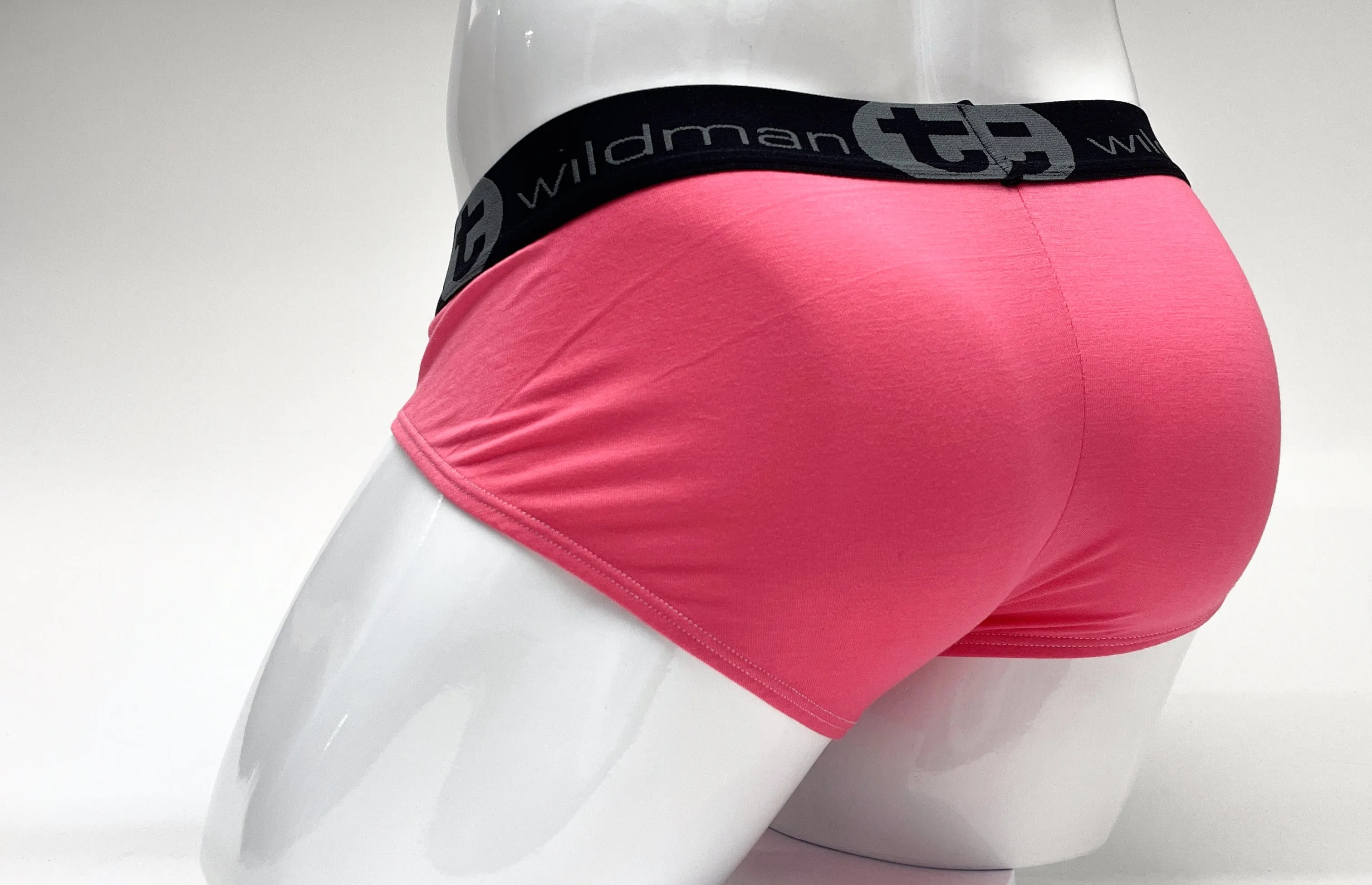 WildmanT Modal Big Boy Pouch Brief Pink