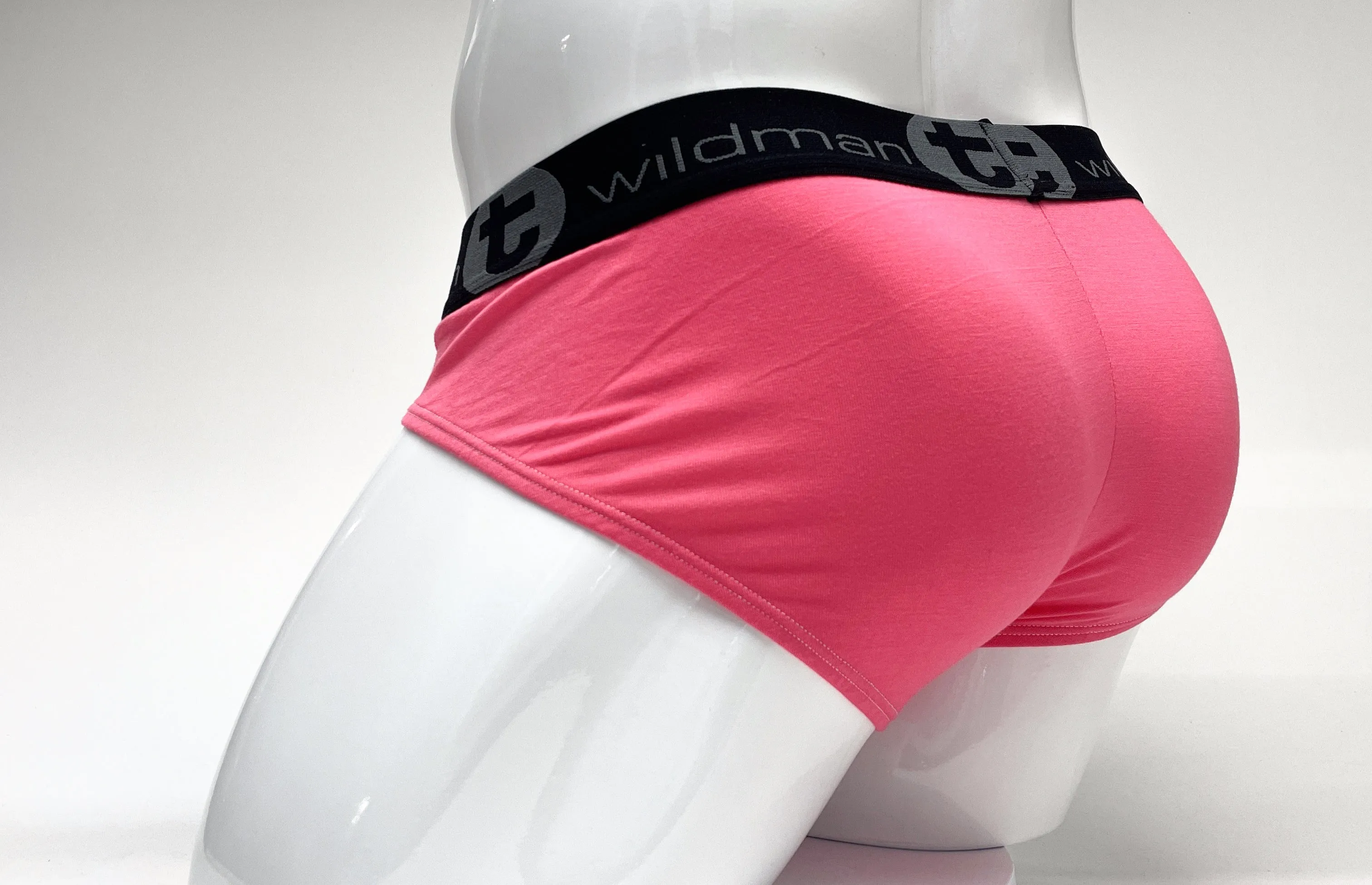 WildmanT Modal Big Boy Pouch Brief Pink
