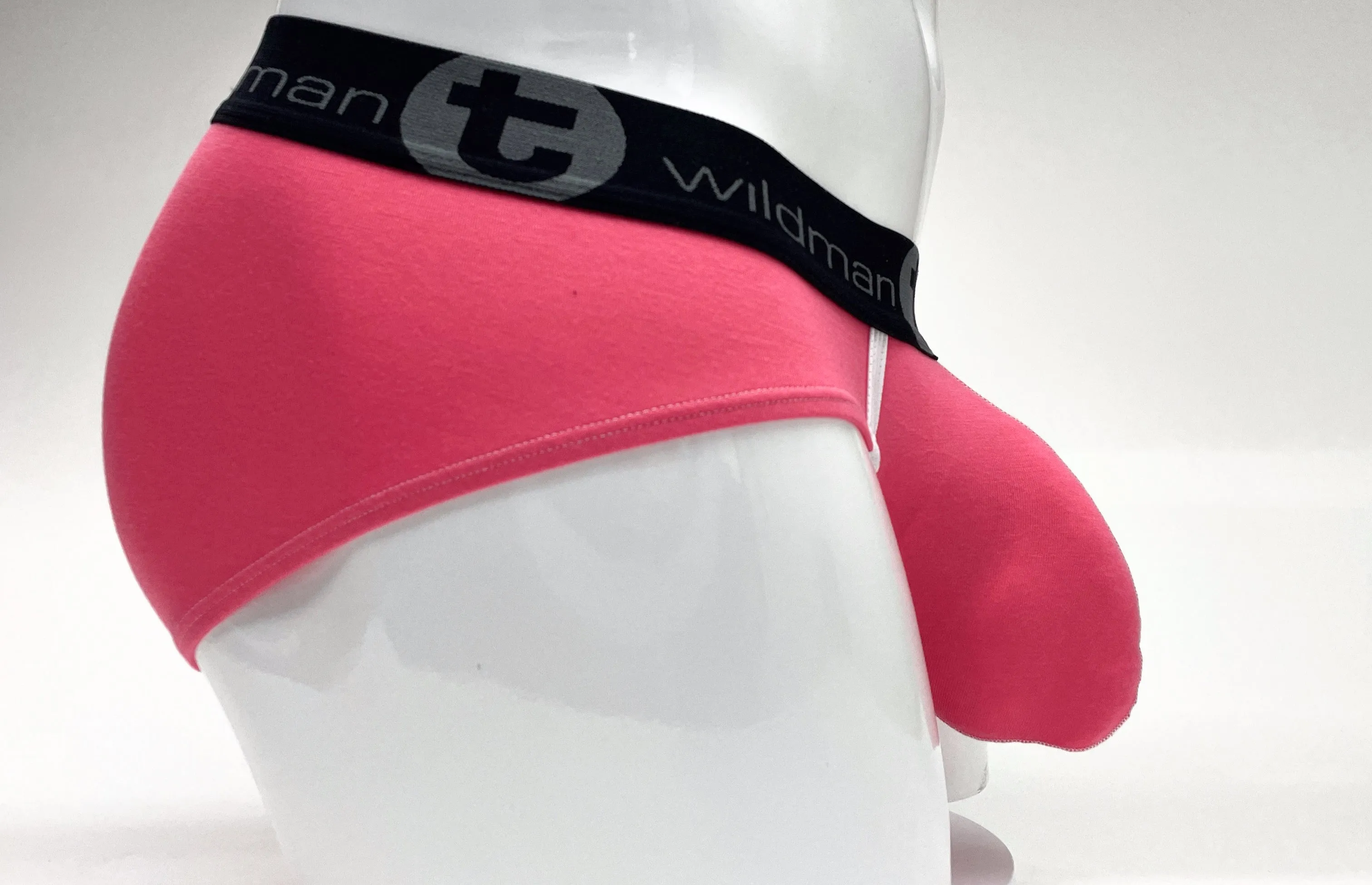 WildmanT Modal Big Boy Pouch Brief Pink