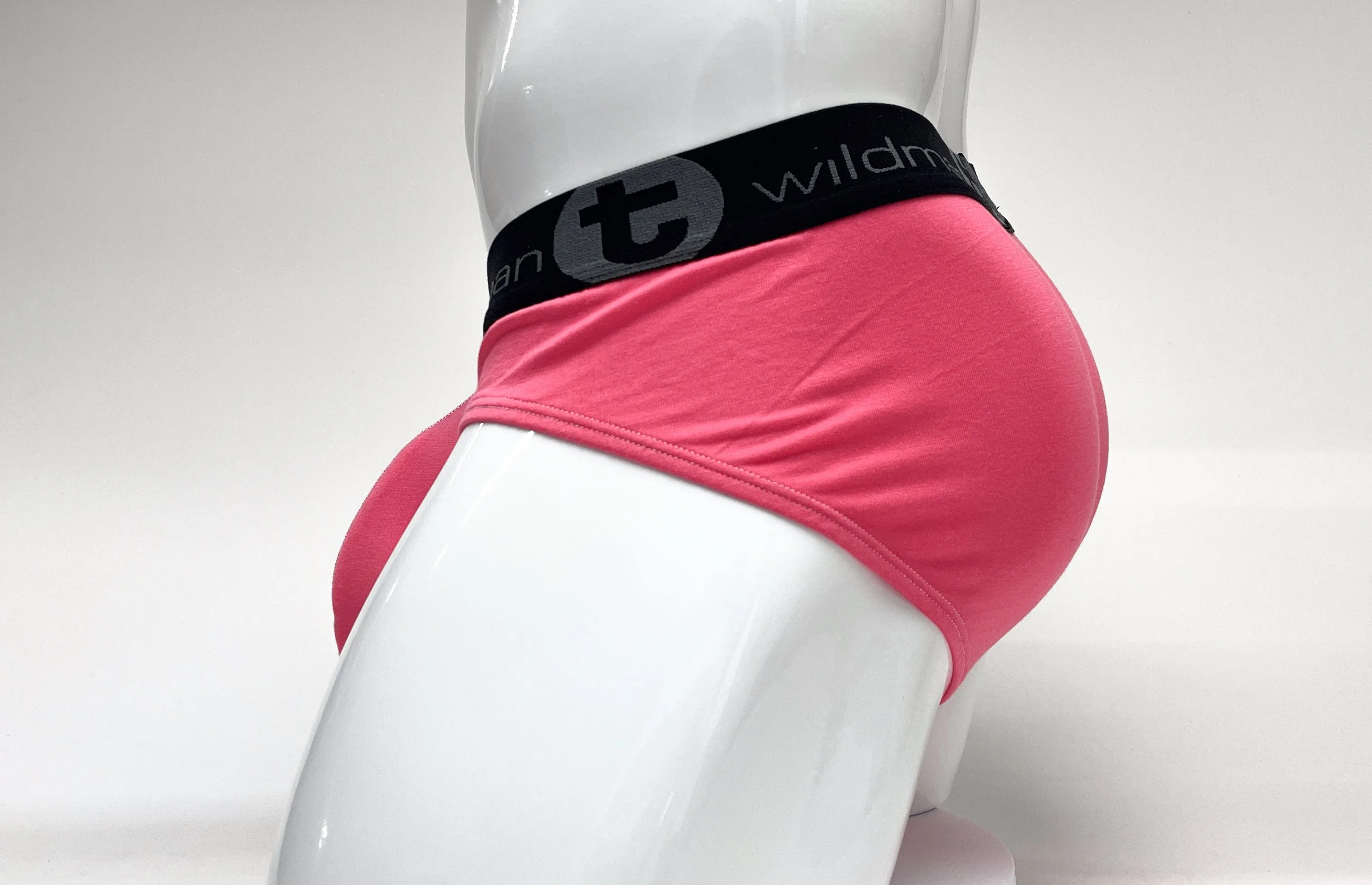 WildmanT Modal Big Boy Pouch Brief Pink