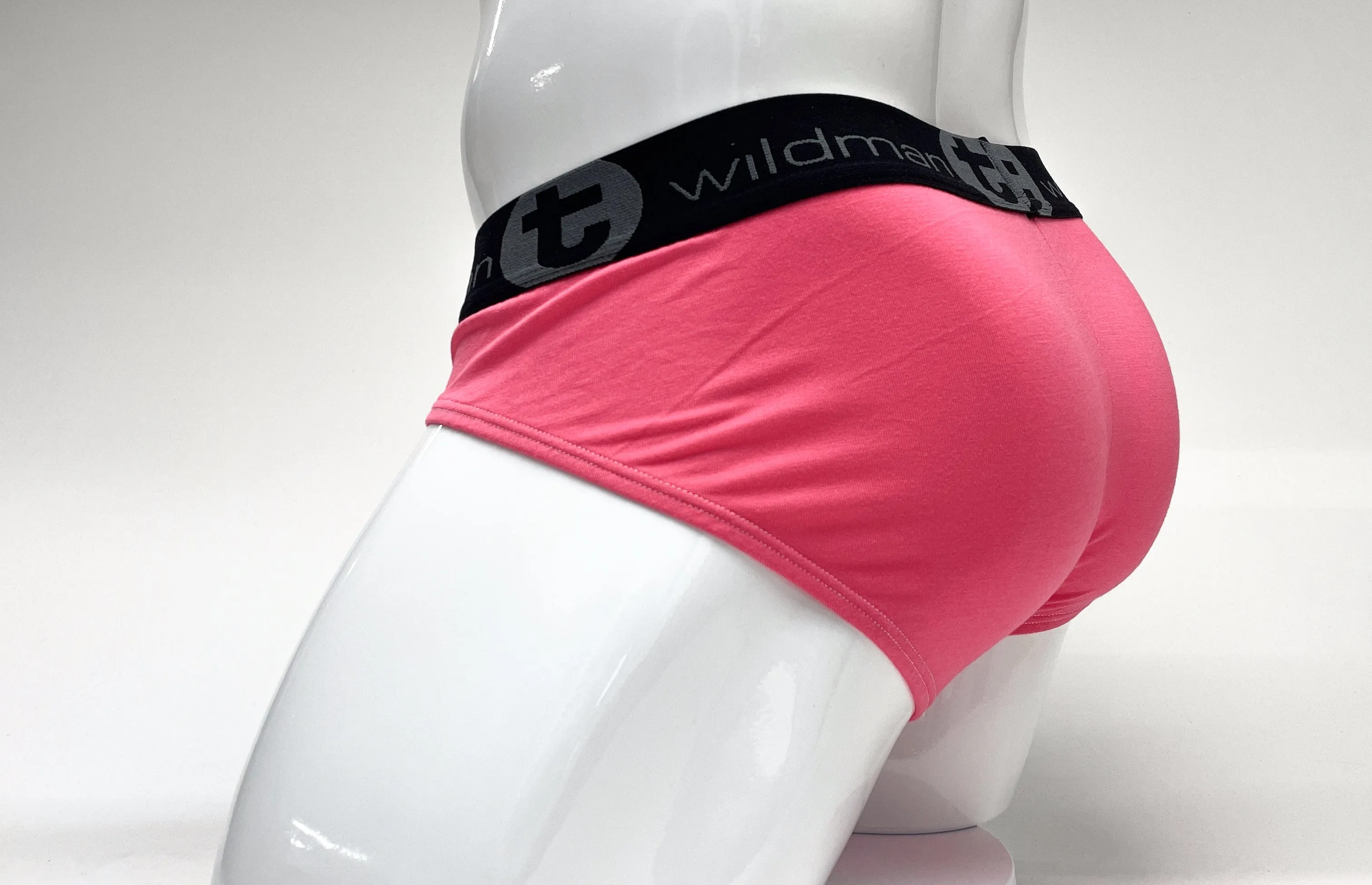 WildmanT Modal Big Boy Pouch Brief Pink