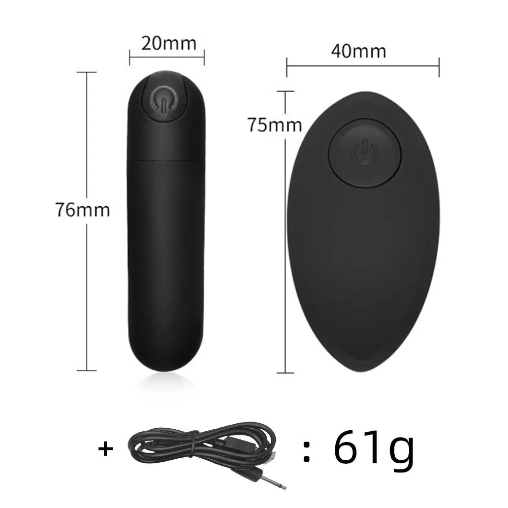 Wireless Invisible Panty Bullet Vibrator