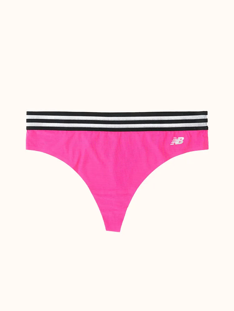 Women's Athletic Mesh Thong (3 Pack)