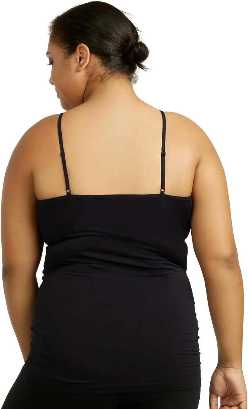Women's Seamless Poly Camisole Regular and Plus Size
