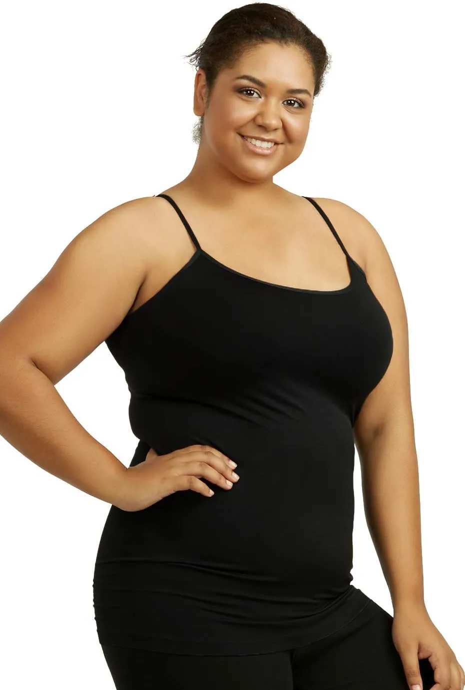 Women's Seamless Poly Camisole Regular and Plus Size